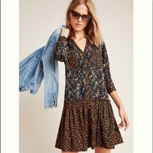 NWT Anthropologie Marlie button front tunic